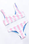 Striped Two Way Bikini