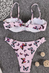 Tiffany Butterfly Bikini Set