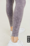 Waves and Crosses Mineral Wash Seamless Leggings