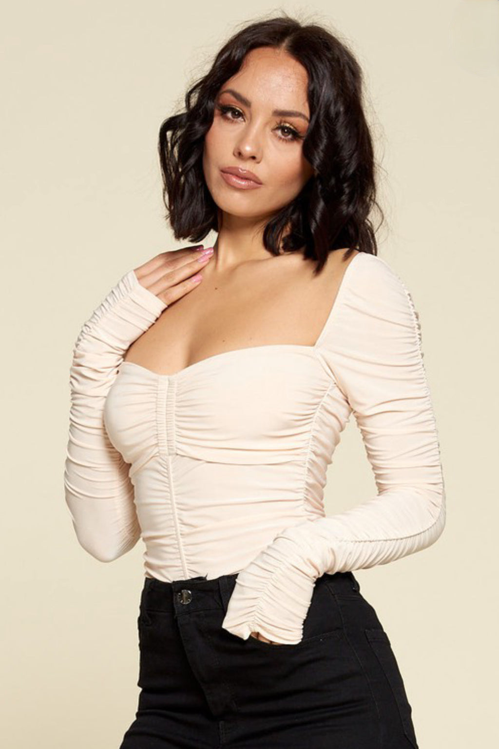 Catalina Ruched Bodysuit