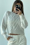 Rachel Cable Knit Sweater