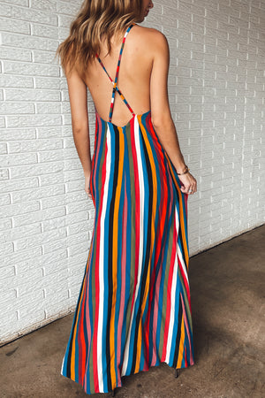 Rayne Striped Maxi Dress