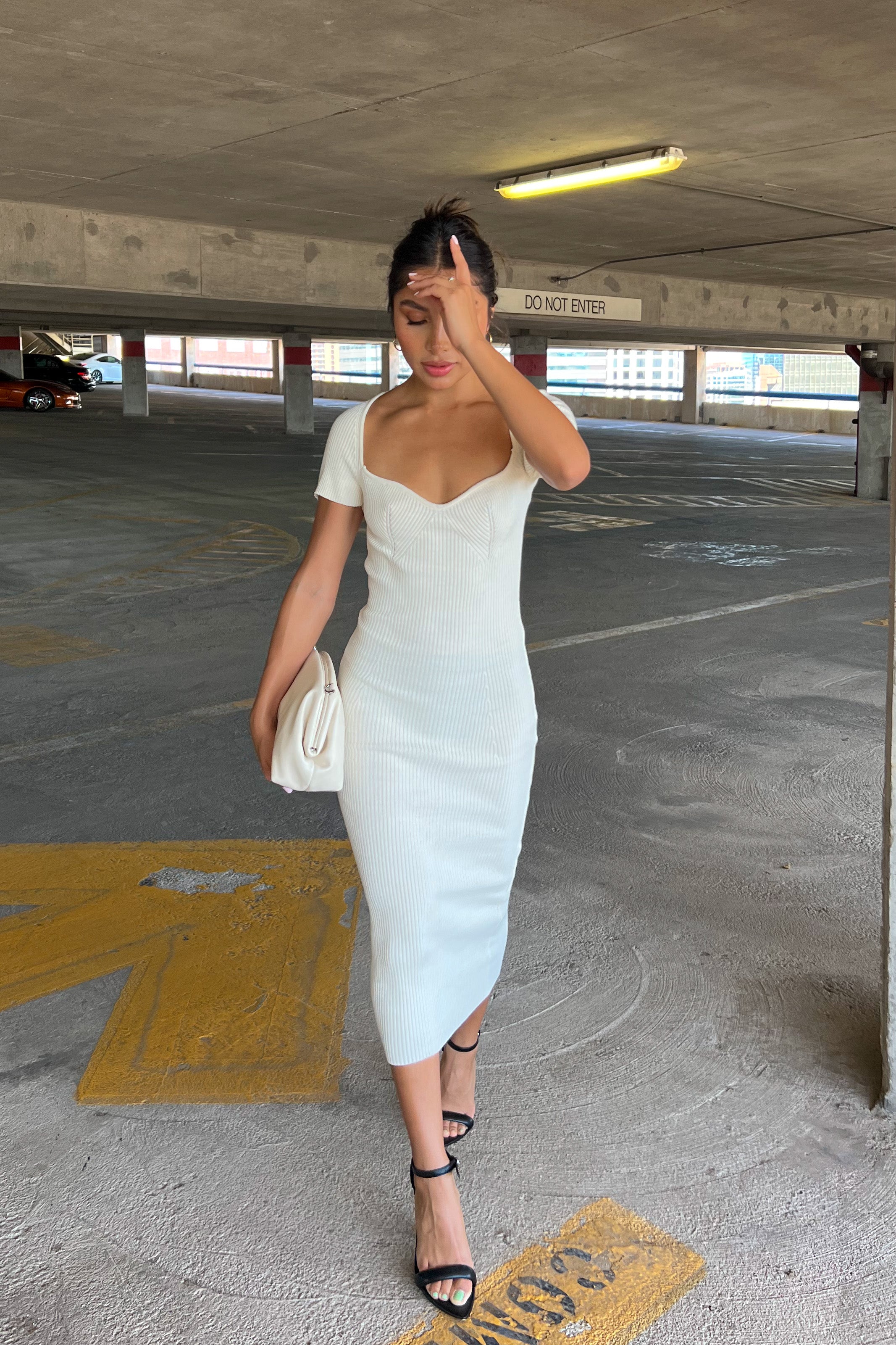 Narelle Sweetheart Neck Bodycon Dress – Maya Lee Boutique