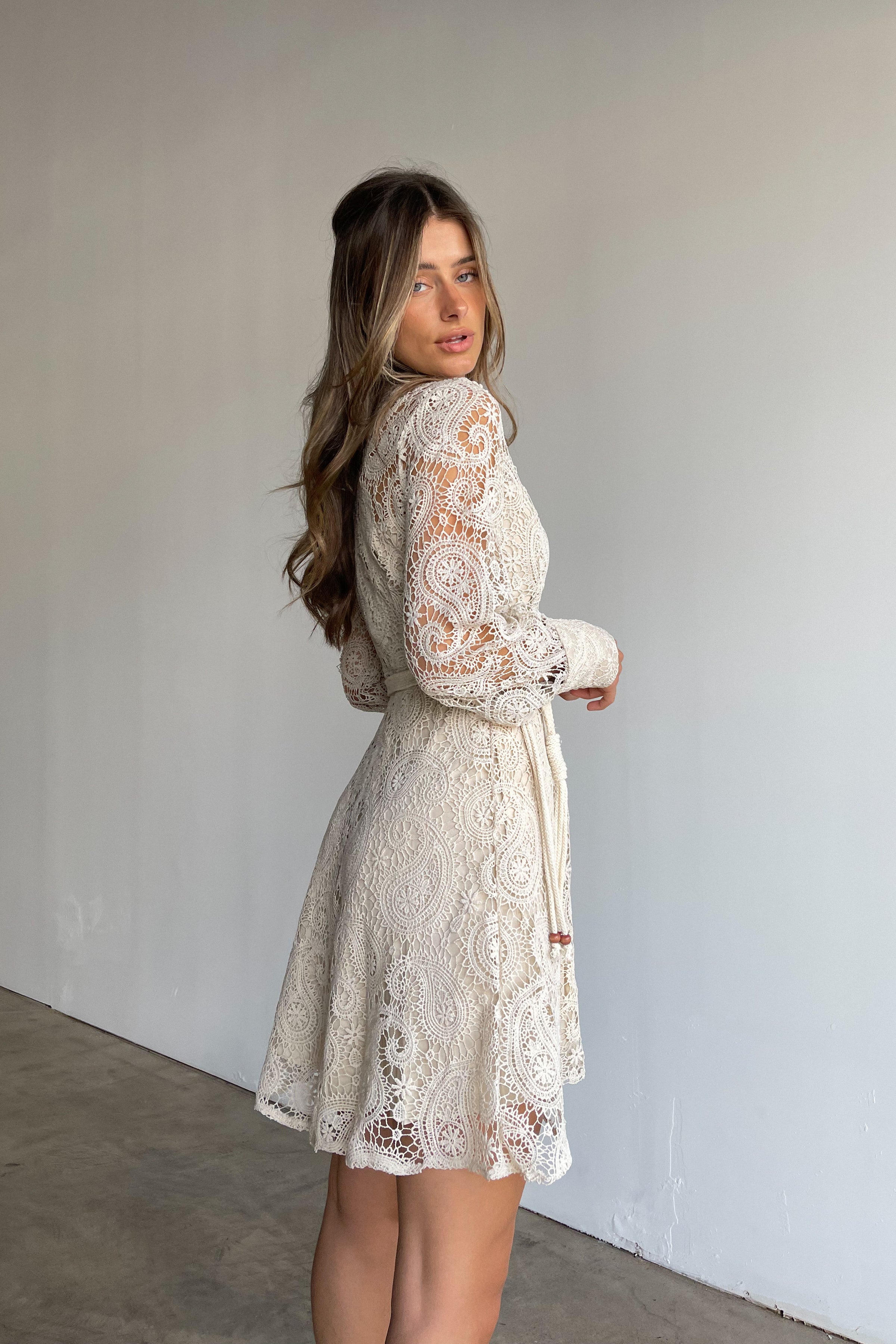 guipure lace dress Cece Full Guipure Lace Dress – Maya Lee Boutique