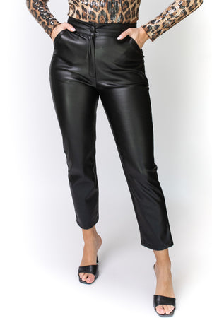 Celeste Faux Leather Pants