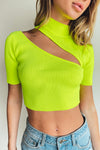 Kora Neon Crop Top