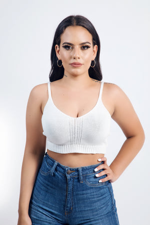 Abby Crochet Crop Top